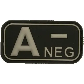 Nášivka 3D nášivka A NEG - černá, Jackets to go