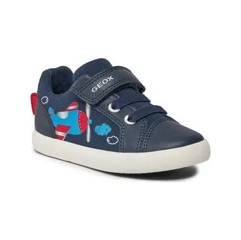 Dámské tenisky Sneakersy Geox B Gisli Boy B451NC 01054 C0735 M Tmavomodrá 20