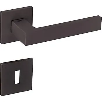 Dveřní kování Dveřní kování MP TI - SQUARE - HR 2275Q 5S (T - Titan), klika-klika, Otvor pro obyčejný klíč BB, MP T (titan)