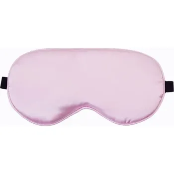 Škraboška na spaní Hedvábná spací maska na oči s pohodlným nastavením | škraboška na spaní - Pink