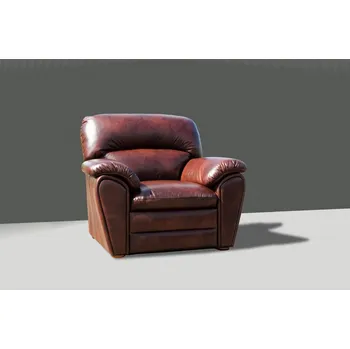 Křeslo Askont Rajko 1M hnědovínové