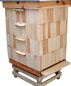 Dadant Blatt včelí úl dřevěný zateplený na 10 rámků 