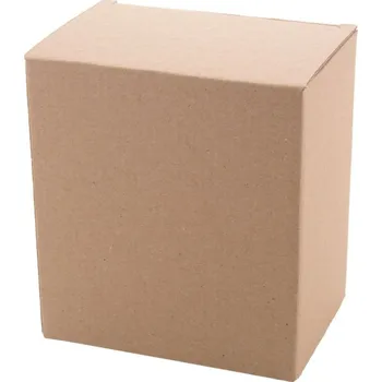 Jednorázové nádobí Univer Eco krabička na hrnky BEZ POTISKU bez potisku 100 BEZ POTISKU