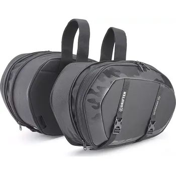 Zavazadlo na motocykl Brašny na motorku KAPPA DR05 DRIFTER 2 x 20-26L pár, sedlové moto brašny