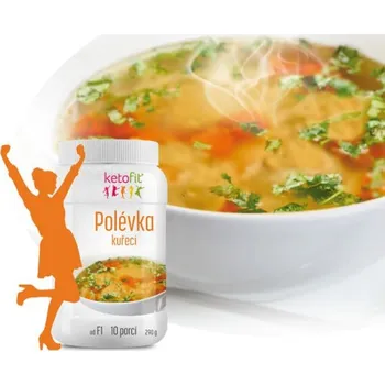Keto dieta Kuřecí proteinová polévka 290 g, 10 porcí