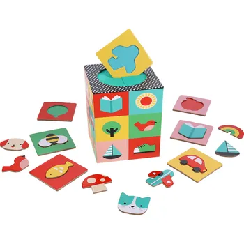 Puzzle Petit Collage Senzorické puzzle Najdi oblíbený předmět