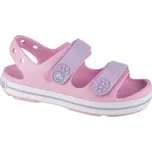Světle růžové dívčí sandály Crocs Crocband Cruiser Sandal K 209423-84I Velikost: 32/33