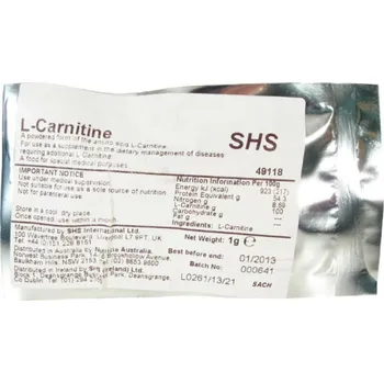 Speciální výživa NUTRICIA L-Carnitine 1X1GM roztok