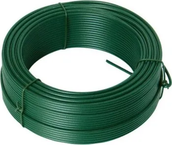 Příslušenství pro plot Napínací drát 2.6mmx52M zelený PVC