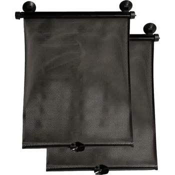 Stínítko do auta Ezimoov Ezi Sun Roller sluneční roleta 46 x 41 cm černá 2 ks