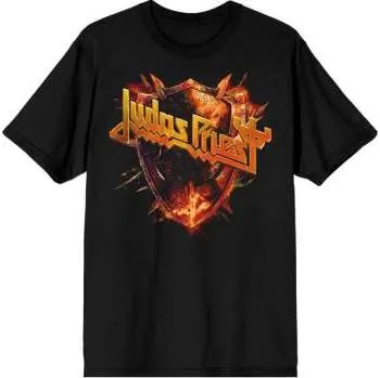 Pánské tričko Merch Judas Priest: Judas Priest Unisex T-shirt: United We Stand (back Print) (small) S