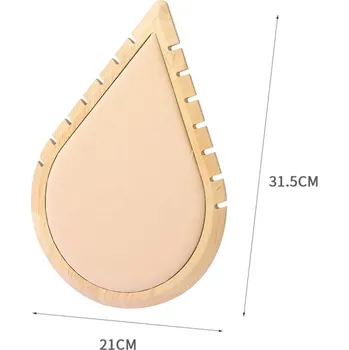 Šperkovnice Flamenco Mystique Stojan na šperky E45R, semišový materiál, snadno čistitelný
