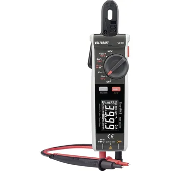 Multimetr VOLTCRAFT VC-371 proudové kleště, Kalibrováno dle (ISO), CAT III 600 V, displej (counts) 4000, VC-15815590