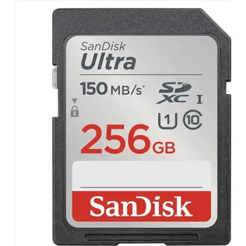 Paměťová karta Sandisk Paměťová karta Ultra 256 GB SDXC 150 MB/s, Class 10, UHS-I