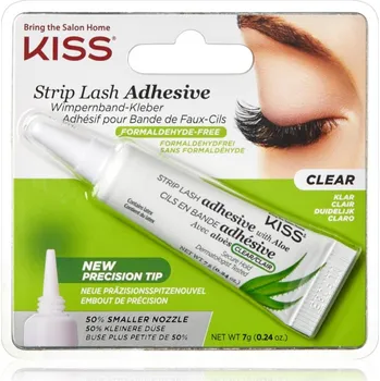 Péče o řasy a obočí KISS EverEz Aloe Vera transparentní lepidlo na umělé řasy 7 g