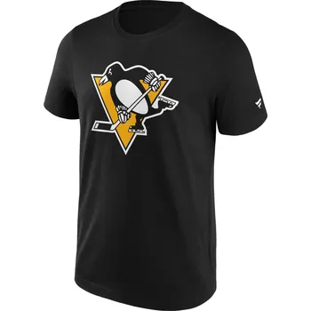 Fanatics Pánské tričko Pittsburgh Penguins NHL Primary Logo Graphic T-Shirt Velikost: S