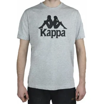 Pánské tričko Tričko Kappa Kappa Caspar 303910-903 šedé L