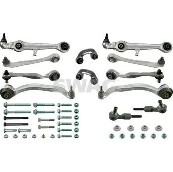 Opravná sada podvozku a pohonu kol Sada na opravy, příčné závěsné rameno SWAG 32 92 4902