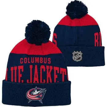 Čepice Outerstuff Dětská zimní čepice Columbus Blue Jackets NHL Stetchark Knit