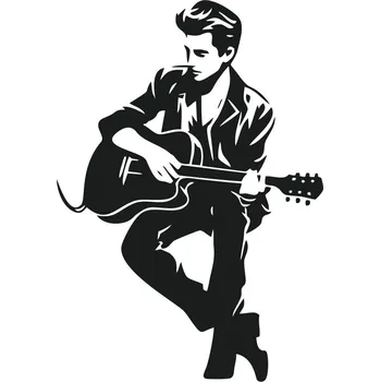 samolepka Samolepka Kytarista VII.
