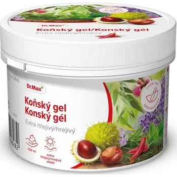 Masážní přípravek Dr. Max Koňský gel extra hřejivý 350 ml
