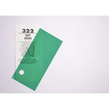 Studiové světlo 322 Soft green