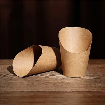 Jednorázové nádobí Eko kelímky na párty z kraft papíru 50 kusů
