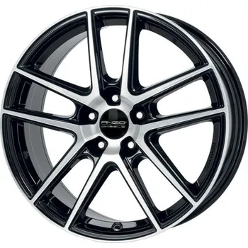 Alu kolo Anzio SPLIT DIAMOND BLACK FP 8x19 5x112 ET 43