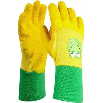 Rukavice Gebol Pracovné rukavice č. 5 detské froggy