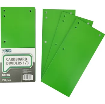 d.rect - rozdružovač 10,5 x 24 cm zelený, 100 ks