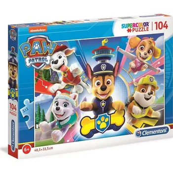 Puzzle Clementoni Puzzle 27262 Paw Patrol, Psí tlapková patrola 104 dílků