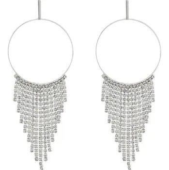 Náušnice Flamenco Mystique Umělé Náušnice Antialergické, Délka 10.3 cm - Šířka 3 cm