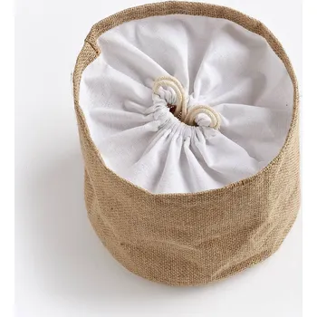 Keramický dřez Zeller Kuchyňský úložný pytel z juty a bavlny, Ø 21 cm