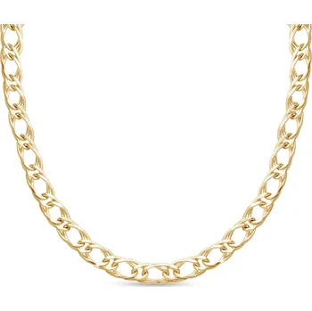 Řetízek biju Pozlacený řetízek 14k zlatem s jemnými obroučky 3002043