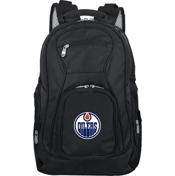 Sportovní batoh mojo licensing Batoh Edmonton Oilers NHL Laptop Travel Backpack - Black