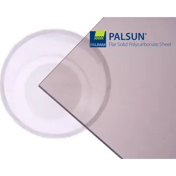 Polykarbonátová deska Palram Plný polykarbonát Palsun mono 2UV bronz 4mm 2100 x 4000 mm