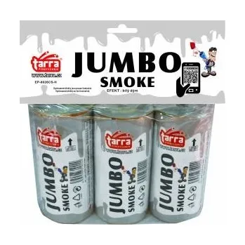 Zábavní pyrotechnika Dýmovnice "JUMBO SMOKE", BÍLÁ - 3ks - 16/3 trhací pojistka