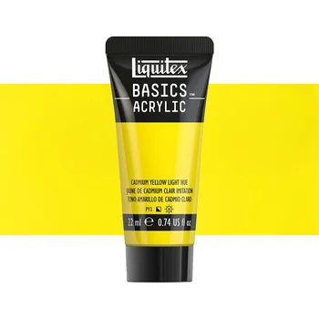 Vodová barva Akrylová barva Liquitex Basics - Cadmium Yellow Light Hue Balení: 22 ml