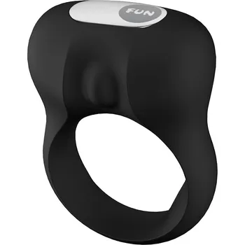 FUN FACTORY Steady Vibrating Cock Ring Black