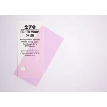 Studiové světlo 279 Eighth Minus Green