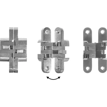 Onpira Nerezový 180° skrytý závěs [2ks] Model: 19x95x55 mm