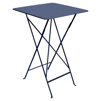 Zahradní stůl Skládací vysoký stolek Fermob BISTRO 71x71cm - Deep Blue