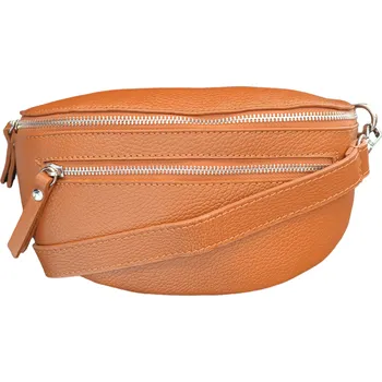 Ledvinka Vera Pelle kožená ledvinka velká koňaková 1562- d17 koňak