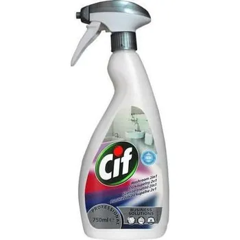 Mycí prostředek Cif Professional 2v1 na koupelny, 750 ml, 6 ks