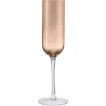 Sklenice na šampaňské/sekt Blomus FUUMI 220ml SET/4ks hnědé