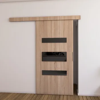 Interiérové dveře Nábytek PEGAS s.r.o. Posuvné dveře STANDART D100, Sonoma