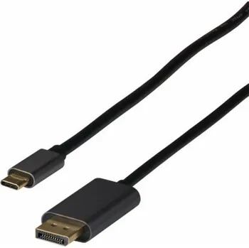 Datový kabel EFB USB-C – kabel DisplayPort 2 m černý (EBUSBC-DP14K.2)