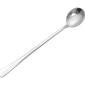 Příbor Multifunkční dlouhá lžíce na čaj a polévku | Dlouhá nerezová lžíce - 02 5KS,XXL