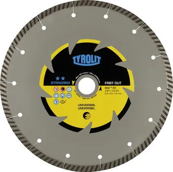 Řezný kotouč TYROLIT Diamantový kotouč STANDARD C3R Rozměry: 180x2,4x22