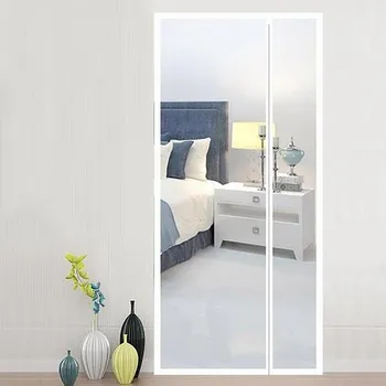 Síť proti hmyzu Magnetická síť proti hmyzu do dveří - bílá Rozměry: šířka 90 cm x výška 200 cm, Druh: bílá pravá